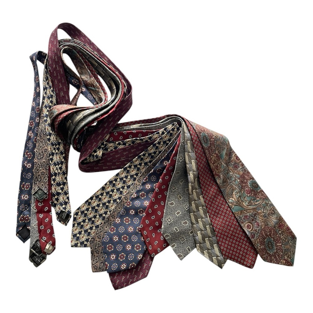 Ties X 9 - Variety of Silk Ties
